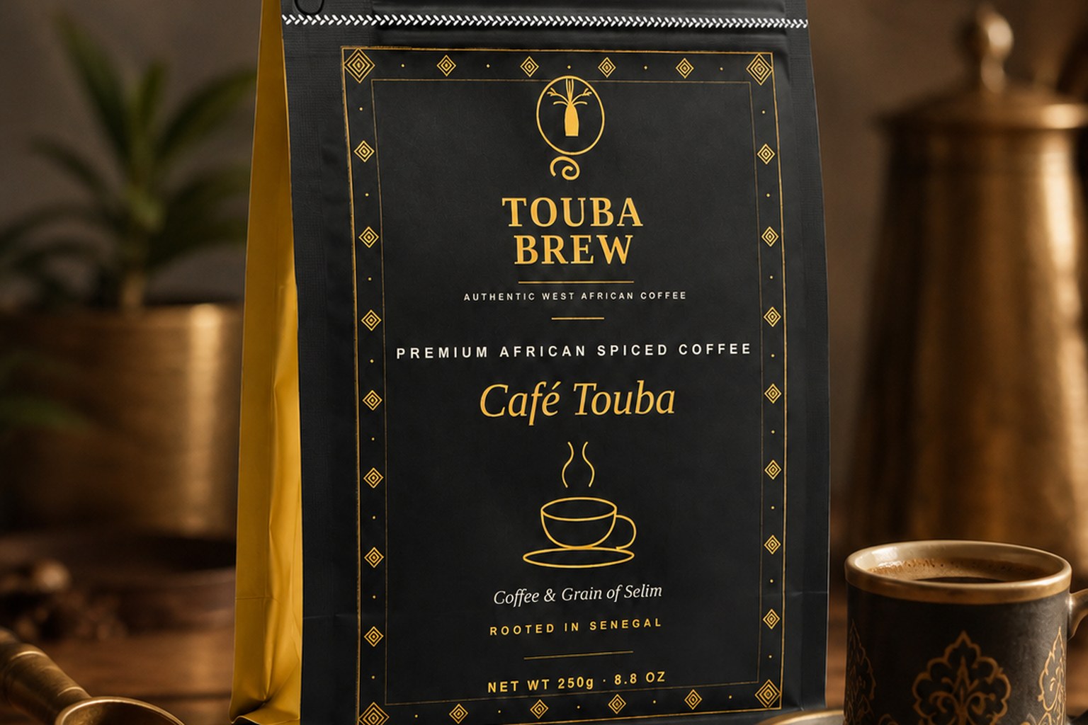 TOUBABREW Signature — TOUBABREW premium African spiced coffee