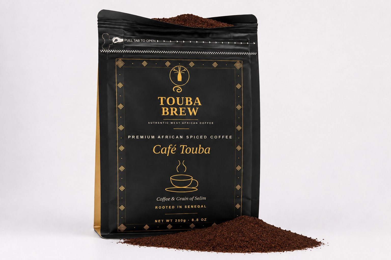 Freshly opened, fully aromatic — TOUBABREW